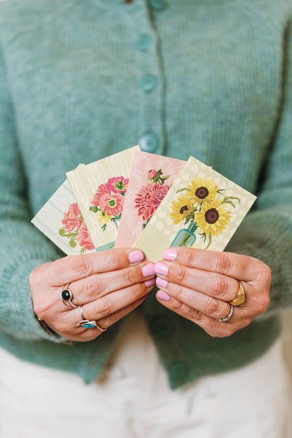 Mini Gift Card Sets | Florals on Wallpaper
