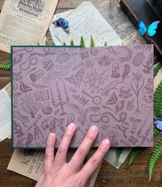 The Botanist Silver- Watercolor Sketchbook
