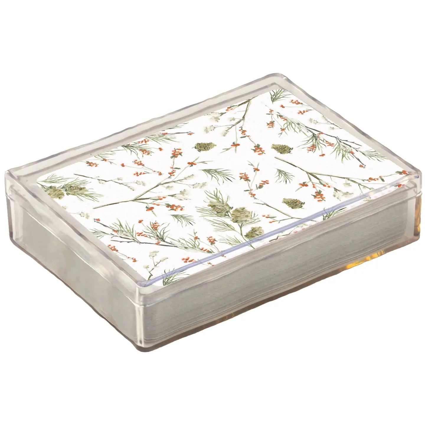 Winter Birds Playing Cards