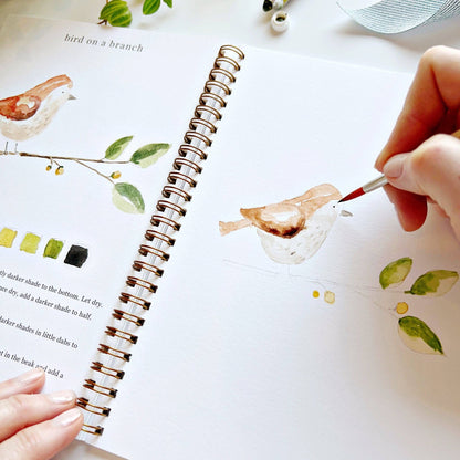 Animals Watercolor Workbook by Emily Lex