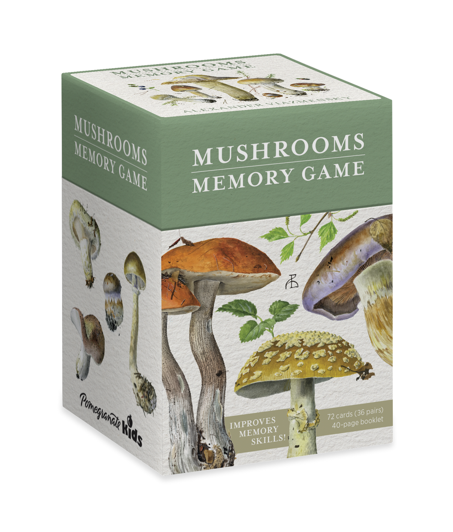 Mushrooms Memory Game by Alexander Viazmensky