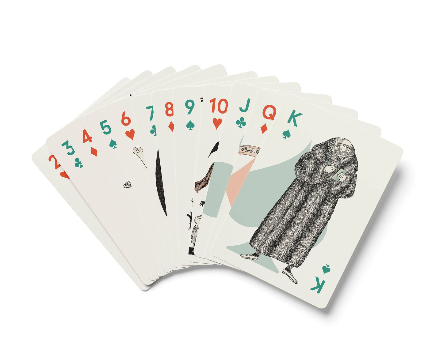 Edward Gorey: A Ghastly Deck of Playing Cards