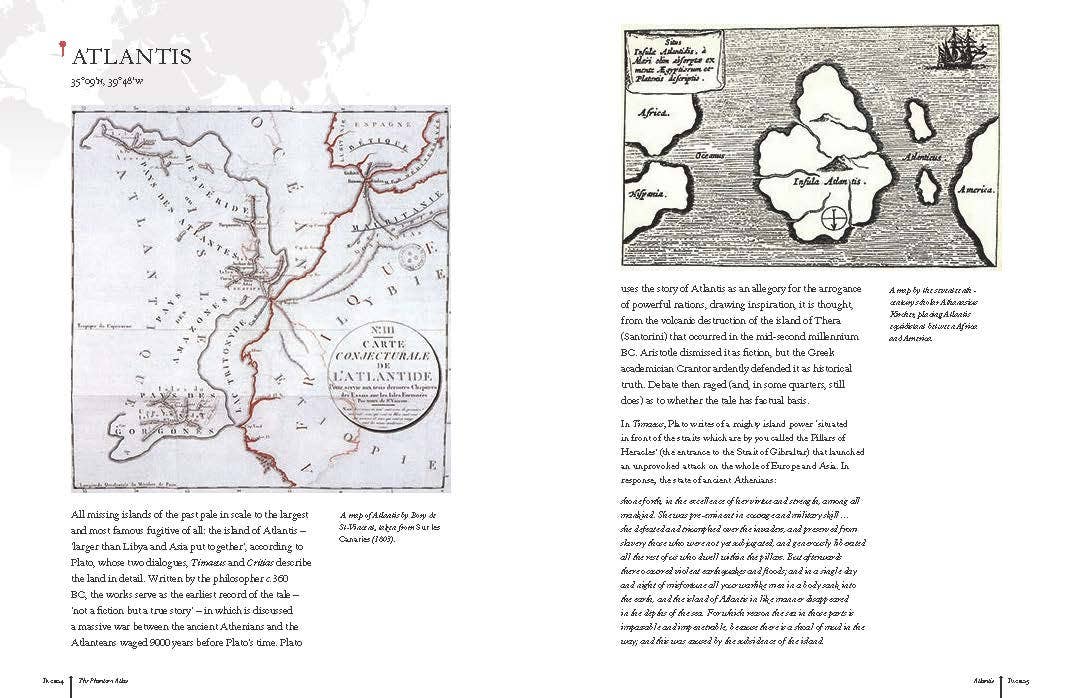 The Phantom Atlas: The Greatest Myths, Lies and Blunders on Maps by Edward Brooke-Hitching