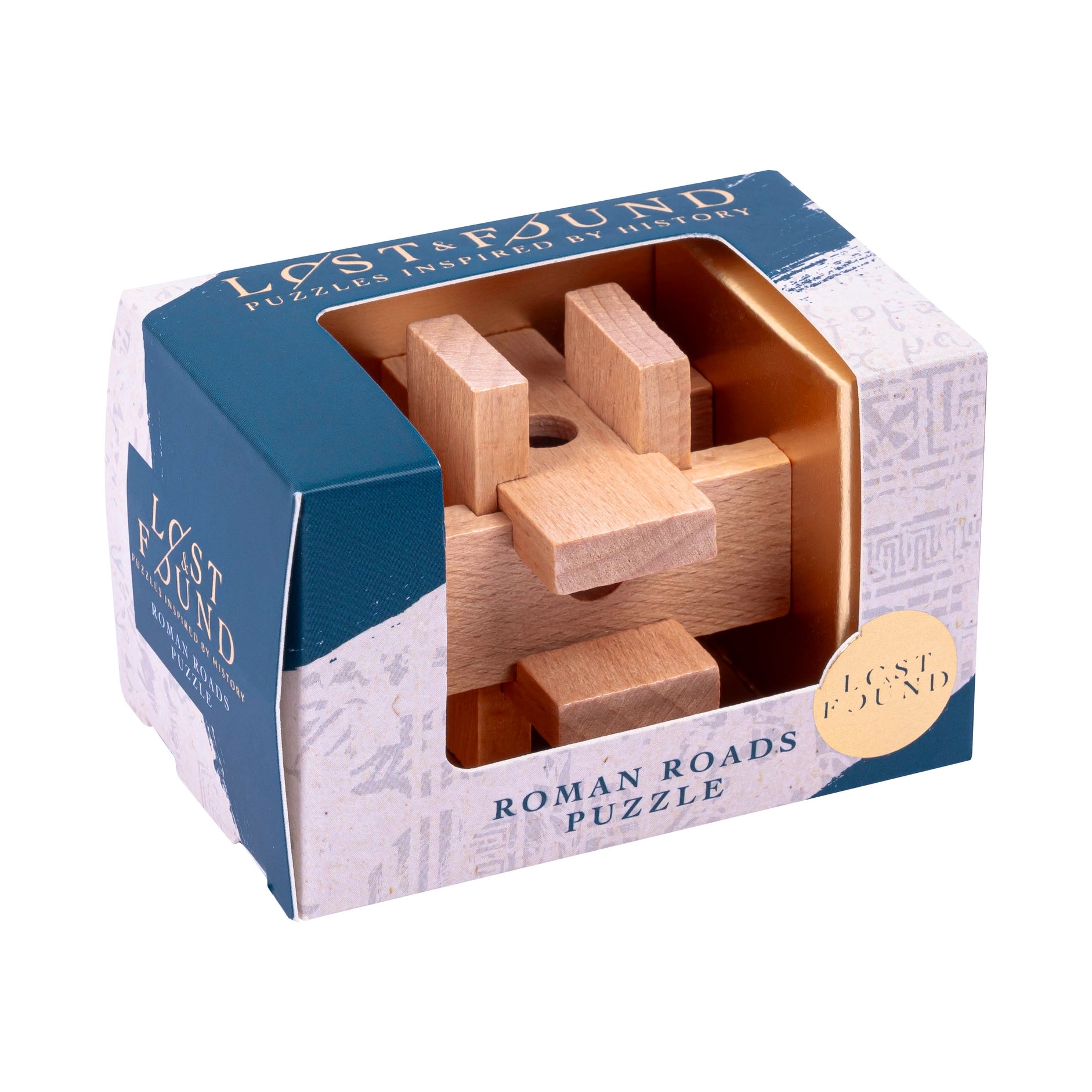 Lost & Found Ancient Civilizations Mini Wood Puzzles Assortment by