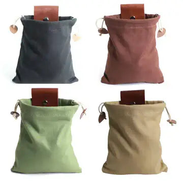 Portable Canvas Foraging Pouch