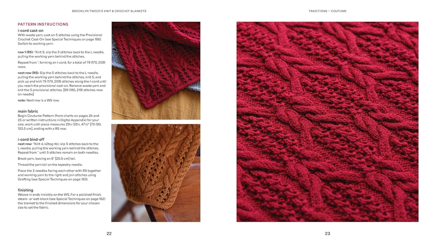 Brooklyn Tweed's Knit and Crochet Blankets: Projects to Stitch for Home and Away: Projects to Stitch for Home and Away