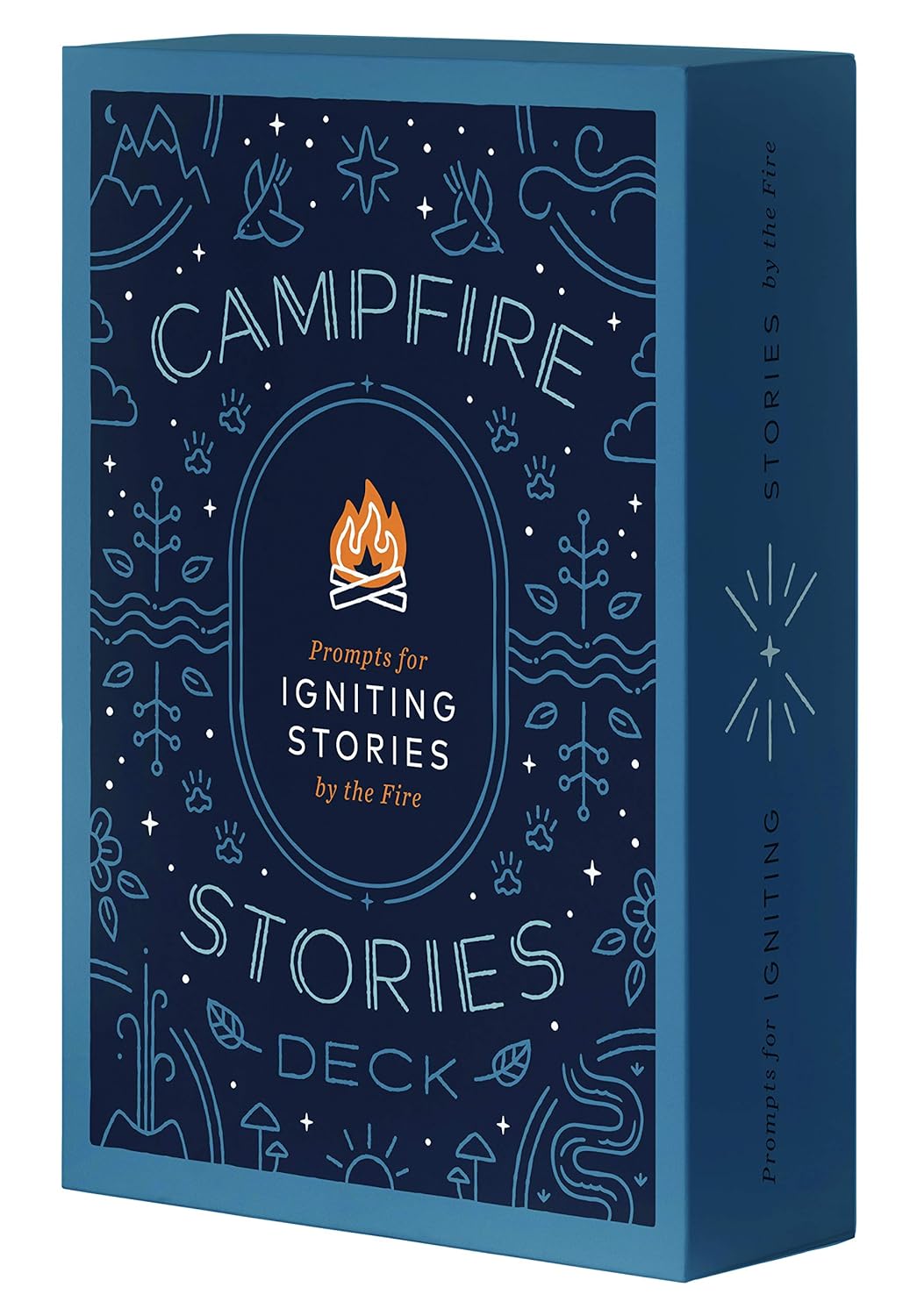 Campfire Stories Deck: Prompts for Igniting Conversation by the Fire by Ilyssa Kyu & Dave Kyu