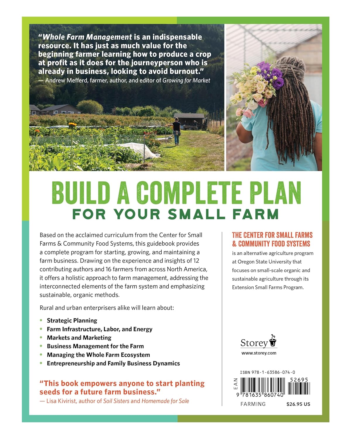 Whole Farm Management: From Start-Up to Sustainability: From Start-Up to Sustainability