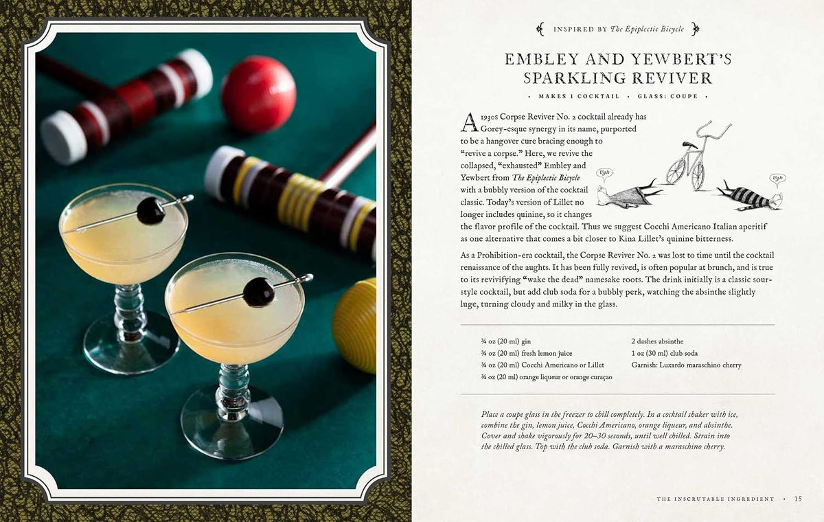Uneasy Elixirs: 50 Curious Cocktails Inspired by the Works of Edward Gorey