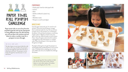 100 Easy STEAM Activities: Awesome Hands-On Projects for Aspiring Artists and Engineers by Andrea Scalzo Yi