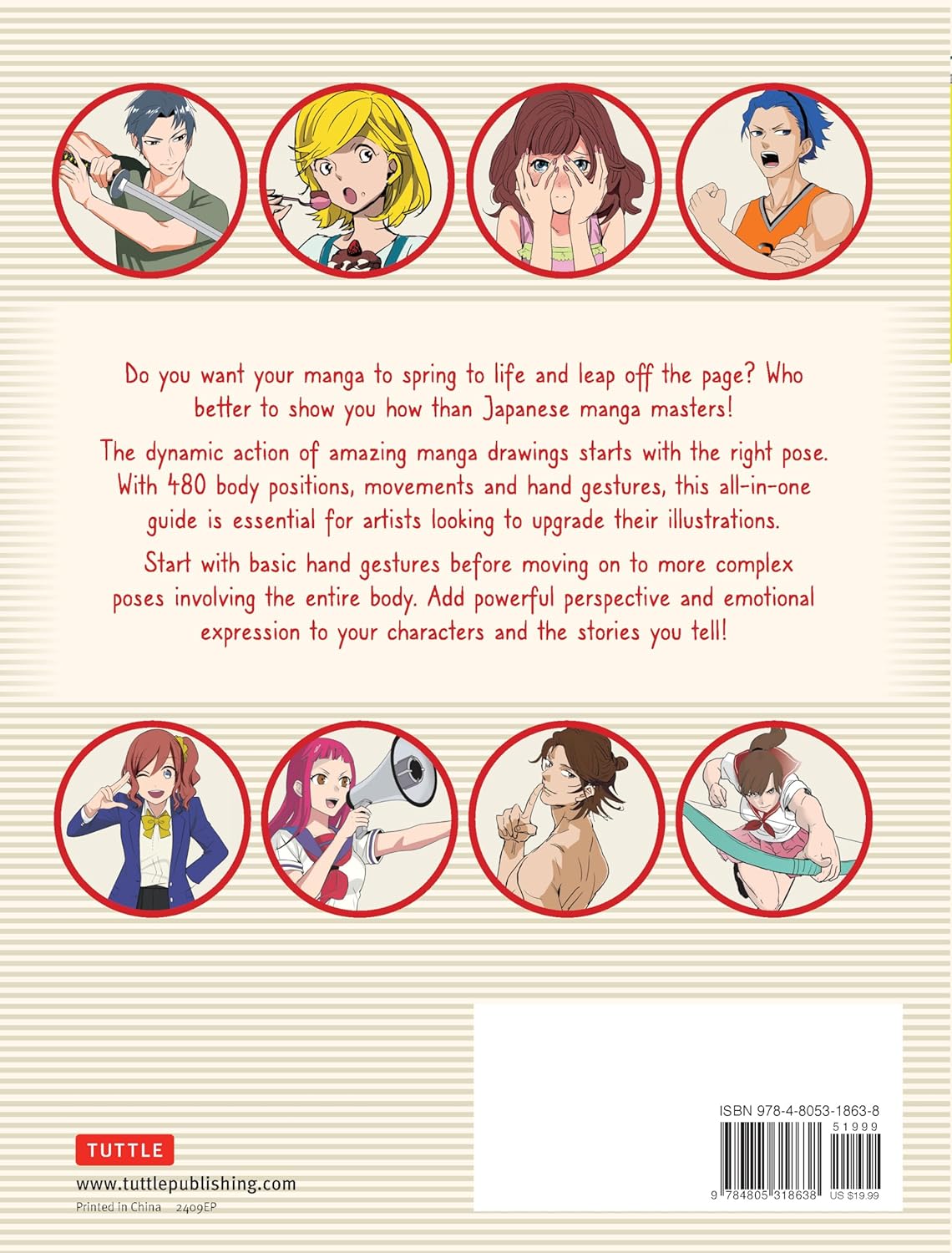 How to Create Manga: Drawing Dynamic Hand & Body Movements: The Ultimate Bible for Beginning Artists: The Ultimate Bible for Beginning Artists