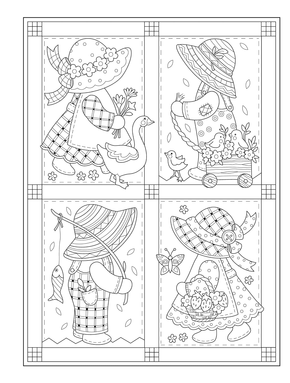Creative Haven Farm Sweet Farm Coloring Book