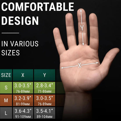 Cut-Resistant Wood Carving Gloves - 3 Sizes