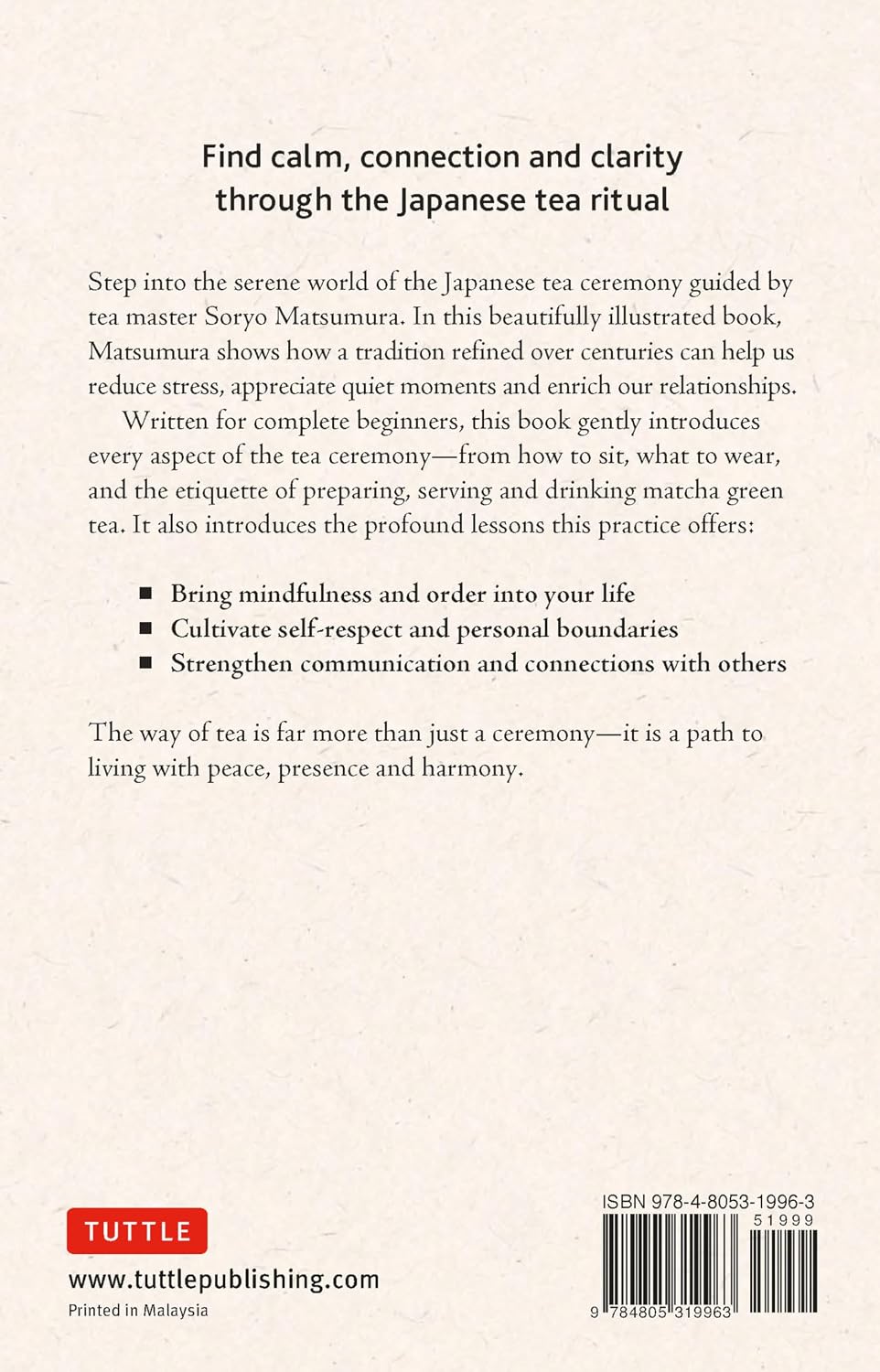 An Illustrated Guide to the Zen Tea Ceremony: Achieving Mindfulness and Calm the Japanese Way