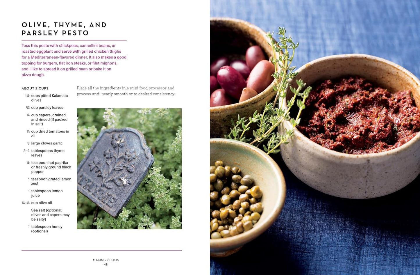 The Pesto Cookbook: 116 Recipes for Creative Herb Combinations and Dishes Bursting with Flavor by Olwen Woodier
