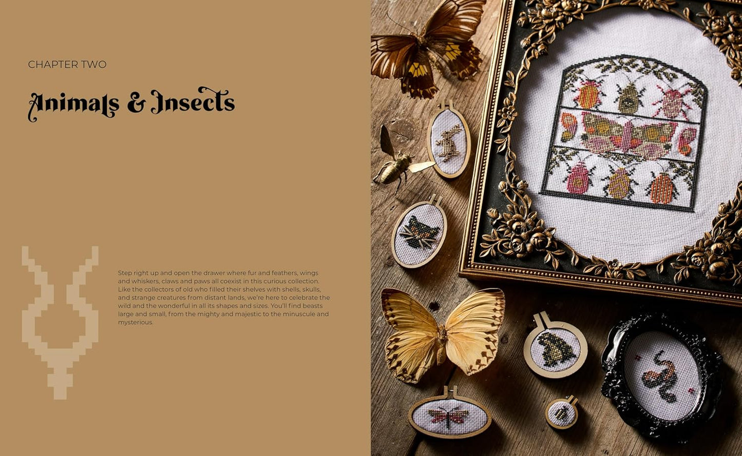 Cross Stitch Cabinet of Curiosities: 500 Magical Motifs and Peculiar Patterns