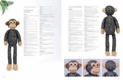 Knitted Wild Animal Friends: Over 40 Knitting Patterns for Wild Animal Dolls, Their Clothes and Accessories