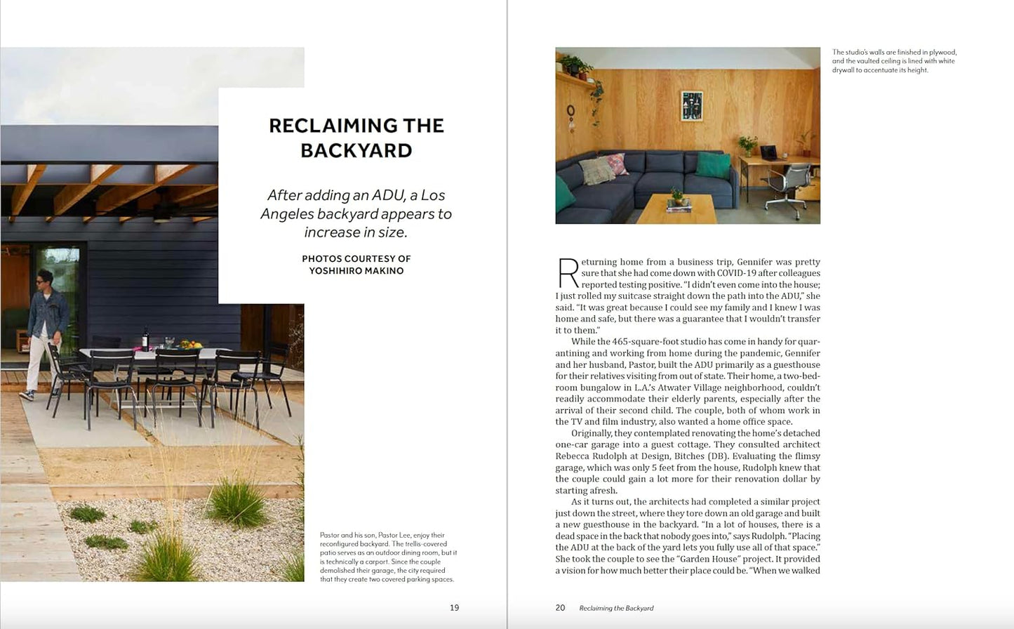 The Well-Designed Accessory Dwelling Unit: Fitting Great Architecture Into Small Spaces by Lydia Lee