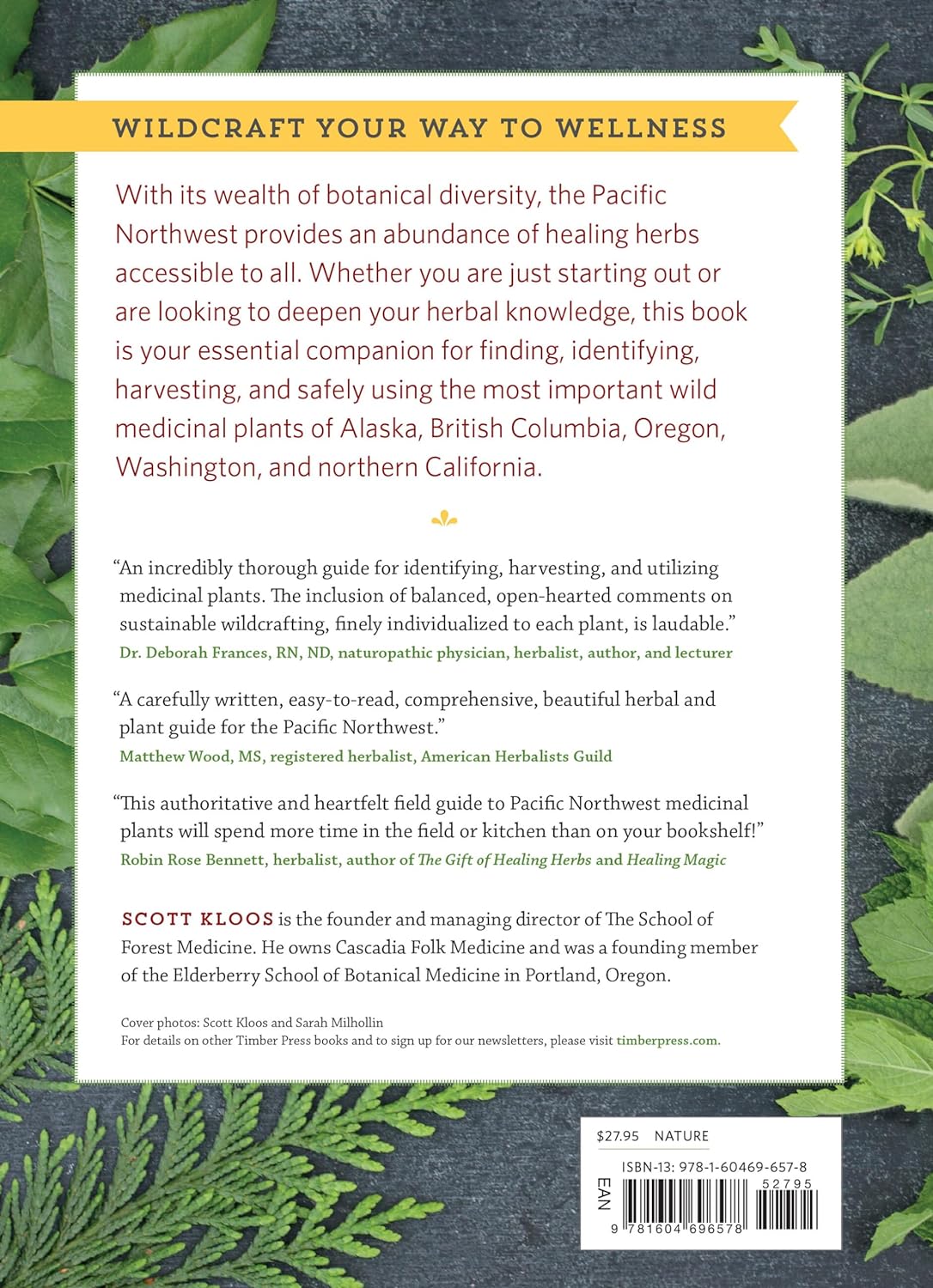 Pacific Northwest Medicinal Plants: Identify, Harvest, and Use 120 Wild Herbs for Health and Wellness by Scott Kloos