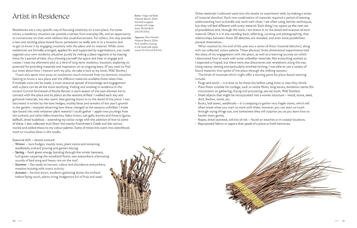 Wild Weave: Using Natural Materials to Make Beautiful Woven Textile Art by Alice Fox