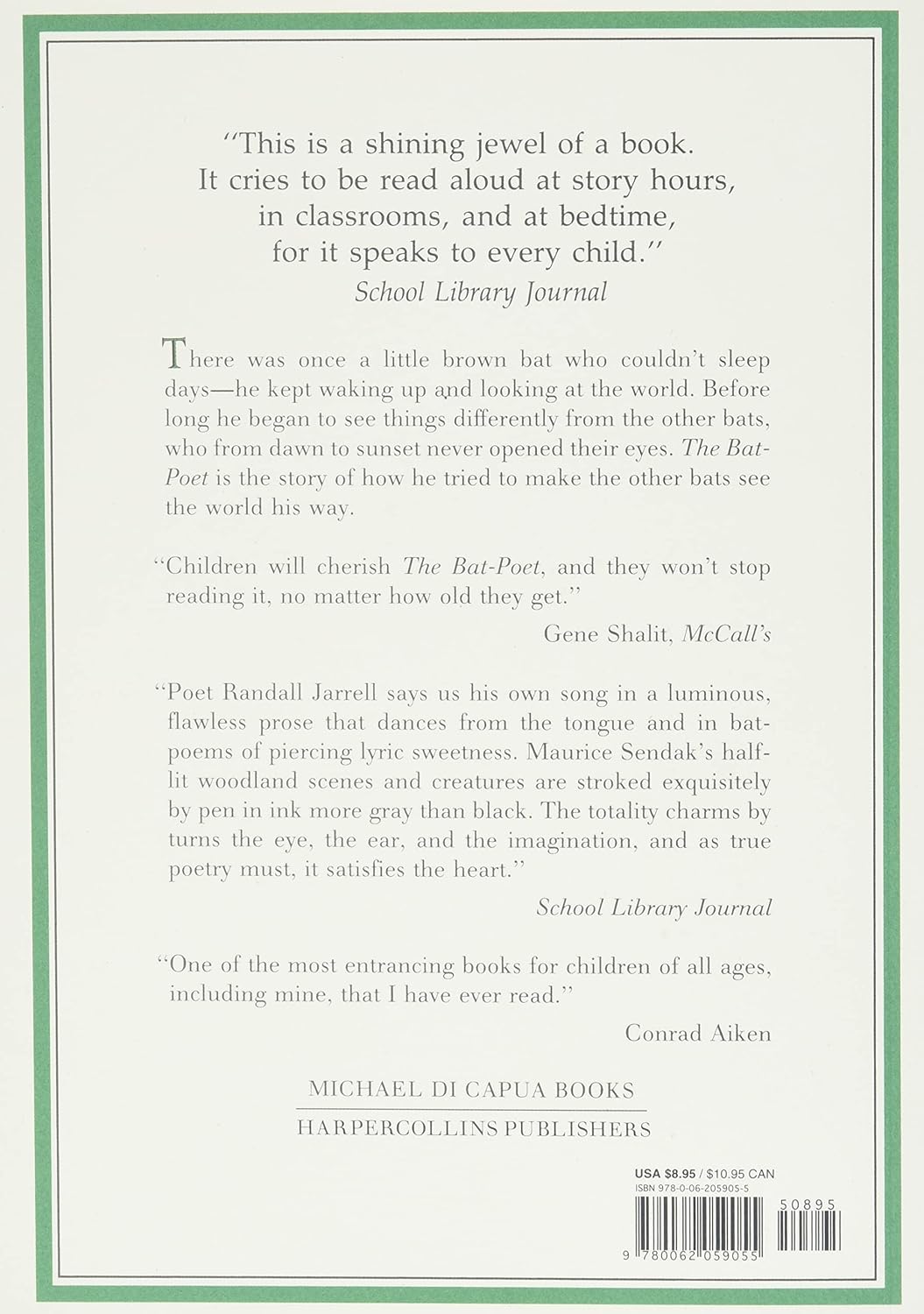 The Bat-Poet by Randall Jarrell