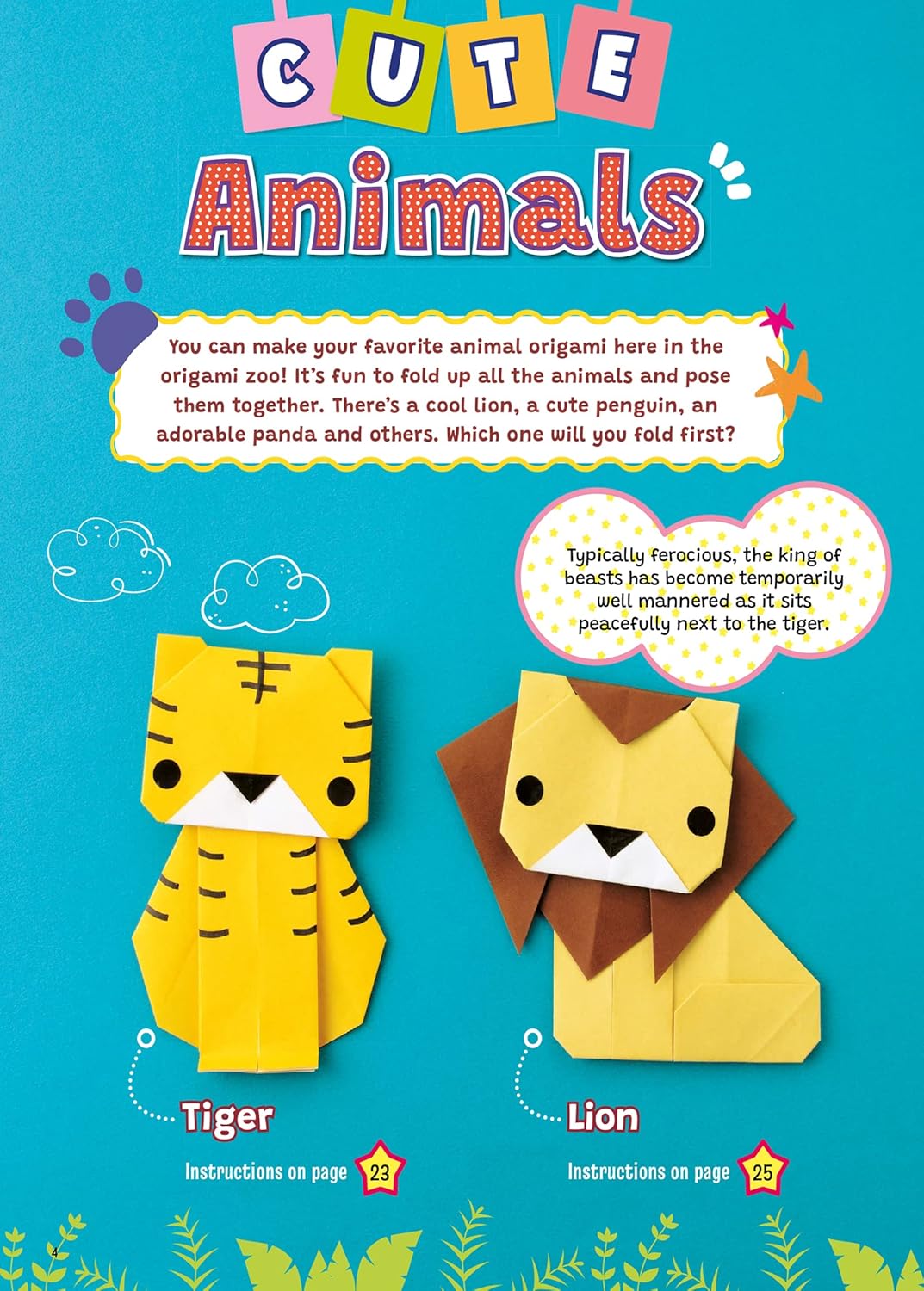 Easy Origami for Kids: Cute Paper Animals, Toys, Flowers and More! (40 Projects)