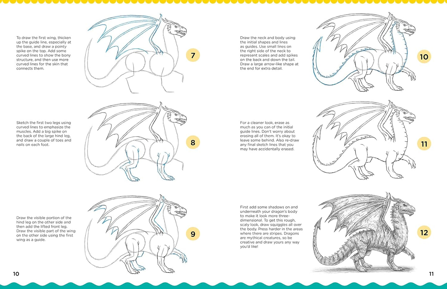 Let's Draw Dragons: Learn to Draw a Variety of Dragons Step by Step!: Learn to Draw a Variety of Dragons Step by Step!