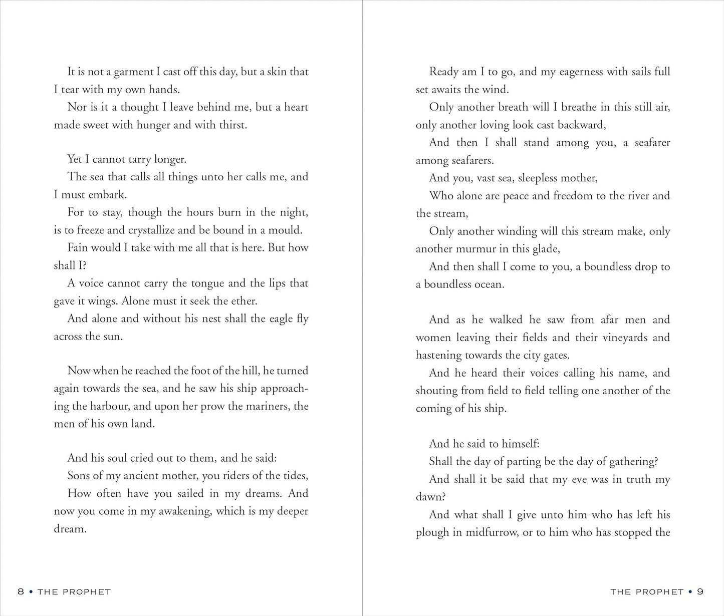 The Prophet by Kahlil Gibran
