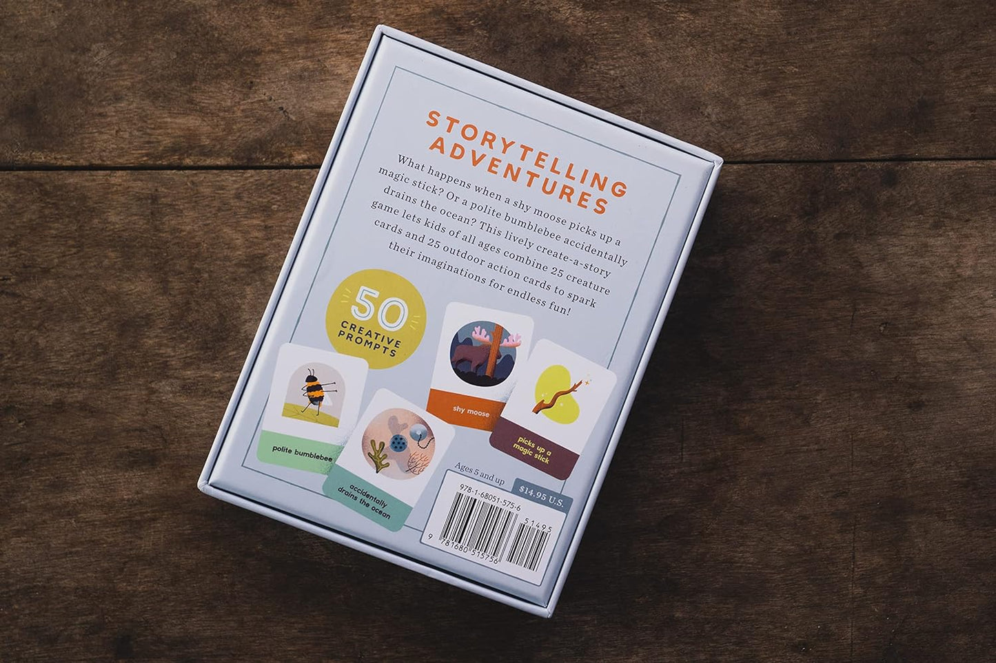 Campfire Stories Deck--For Kids!: Storytelling Games to Ignite Imagination by Ilyssa Kyu & Dave Kyu