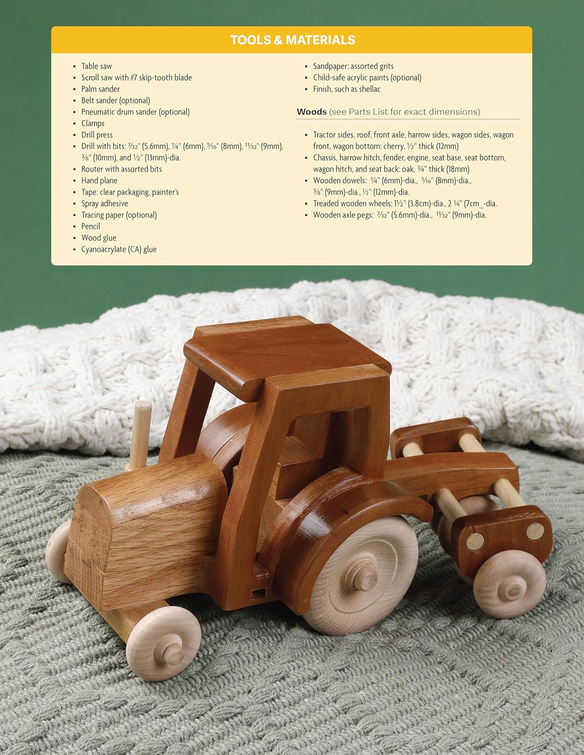 How to Make Classic Wooden Toys: Woodworkers' Plans for 15 Sturdy Toys That Go, Plus Skill-Building Techniques: Woodworkers' Plans for 15 Sturdy Toys That Go, Plus Skill-Building Techniques