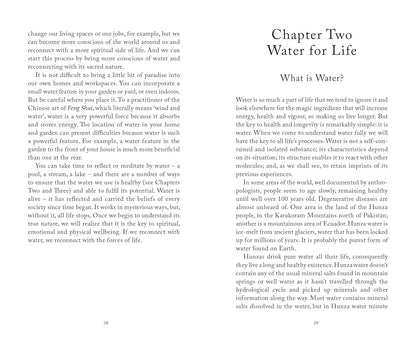 The Healing Nature of Water
