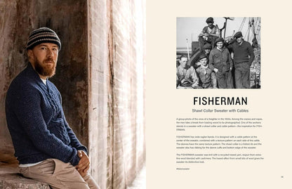 Nordic Sailors' & Fishermen's Sweaters: Modern Knitwear Inspired by Historical Patterns by Lotte Rahbek & Gitte Verner Jensen