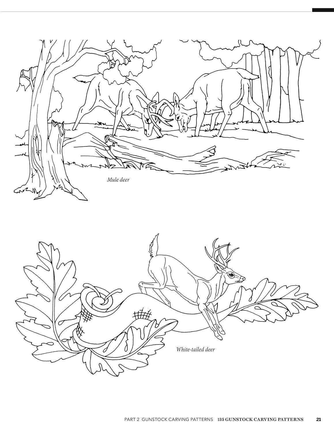 135 Gunstock Carving Patterns
