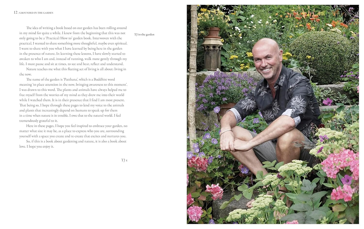 Grounded in the Garden: An Artist's Guide to Creating a Beautiful Garden in Harmony with Nature by Tj Maher