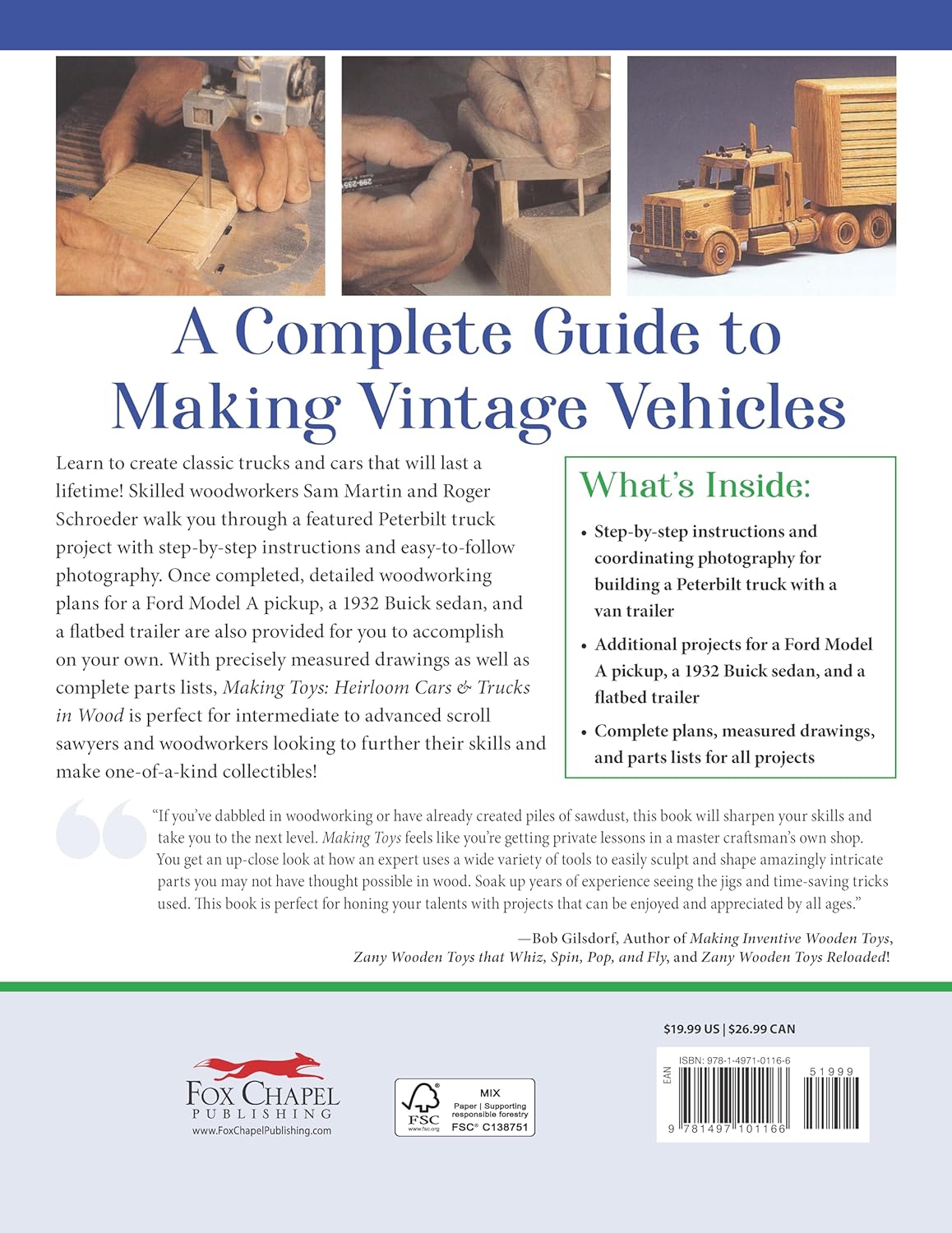 Making Toys, Revised Edition: Heirloom Cars & Trucks in Wood (Revised): Heirloom Cars & Trucks in Wood