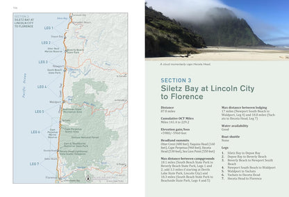 Hiking the Oregon Coast Trail: 400 Miles from the Columbia River to California by Bonnie Henderson