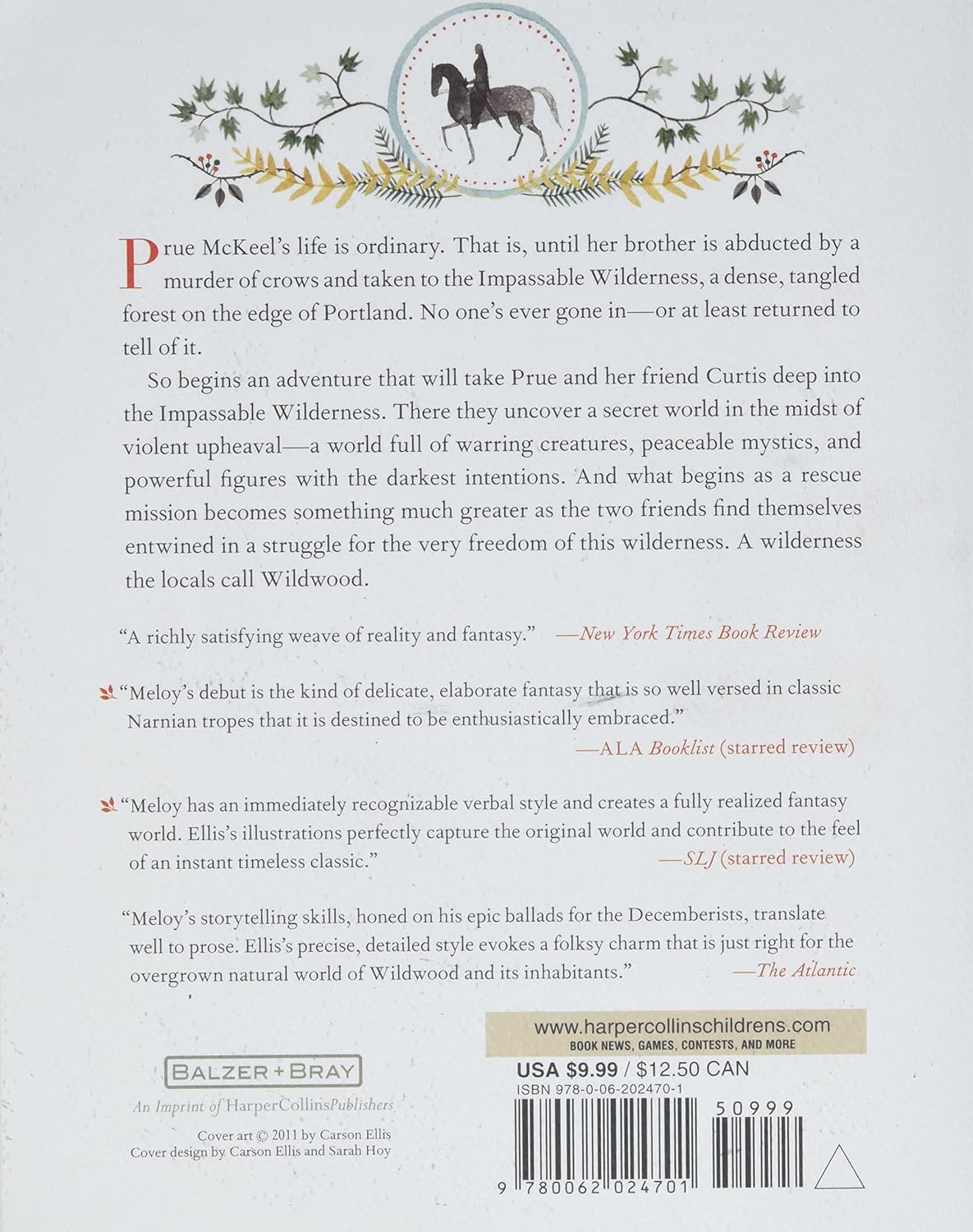 Wildwood by Colin Meloy