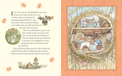 The Brambly Hedge Jigsaw Book: Contains six 12-piece Jigsaw Scenes from the Hedgerow