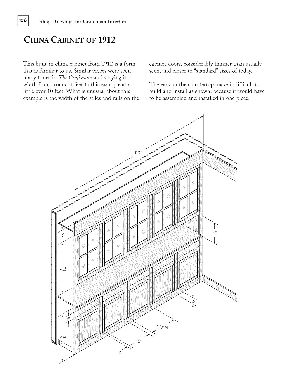 Shop Drawings for Craftsman Interiors: Cabinets, Moldings and Built-Ins for Every Room in the Home