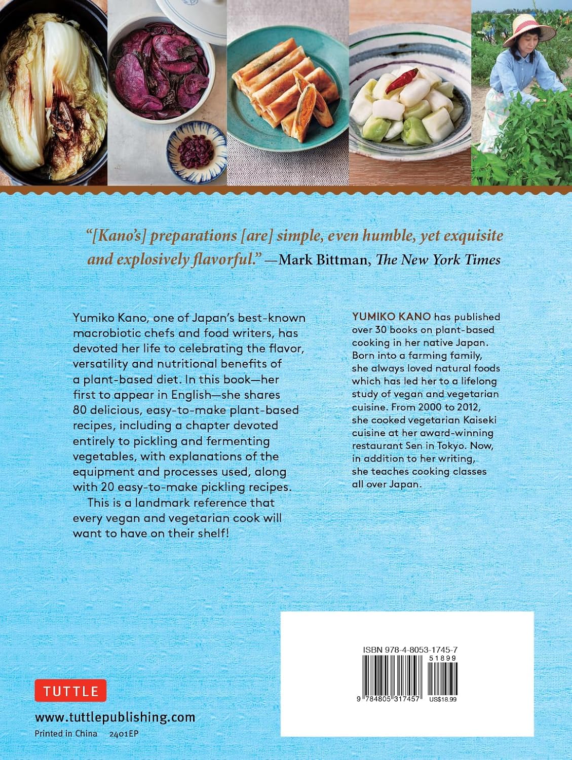 Japanese Style Plant-Based Cooking: Amazing Vegan Recipes from Japan's Leading Macrobiotic Chef and Food Writer