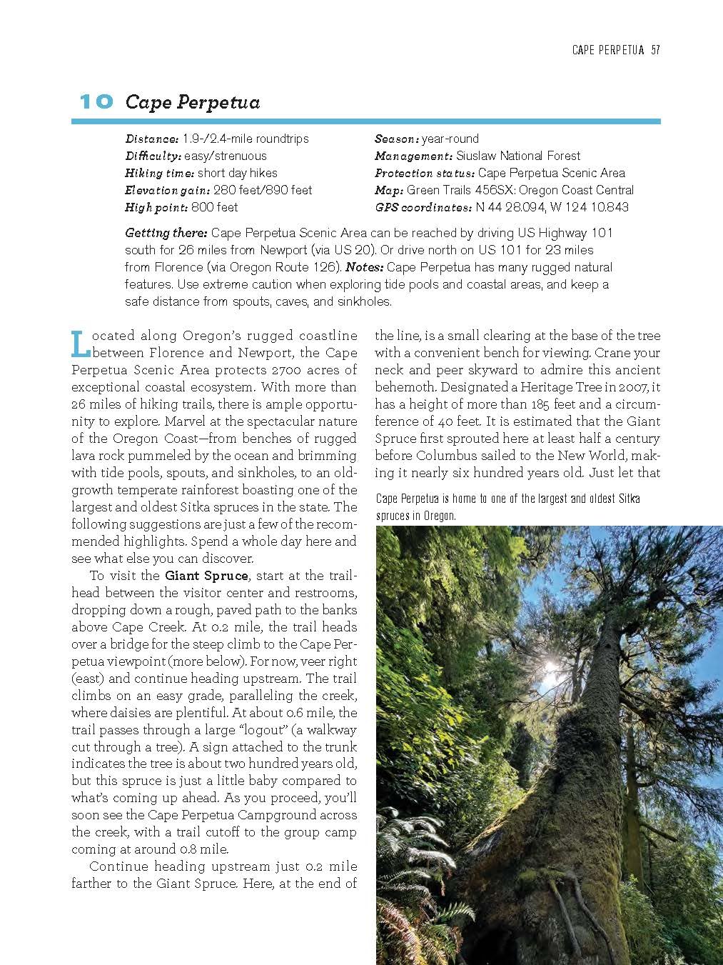 100 Classic Hikes Oregon: Oregon Coast * Coast Range * Western Valleys * Columbia River Gorge * Cascade Range * Central Oregon * Wallowa Mountains * Southeast Oregon by Eli Boschetto