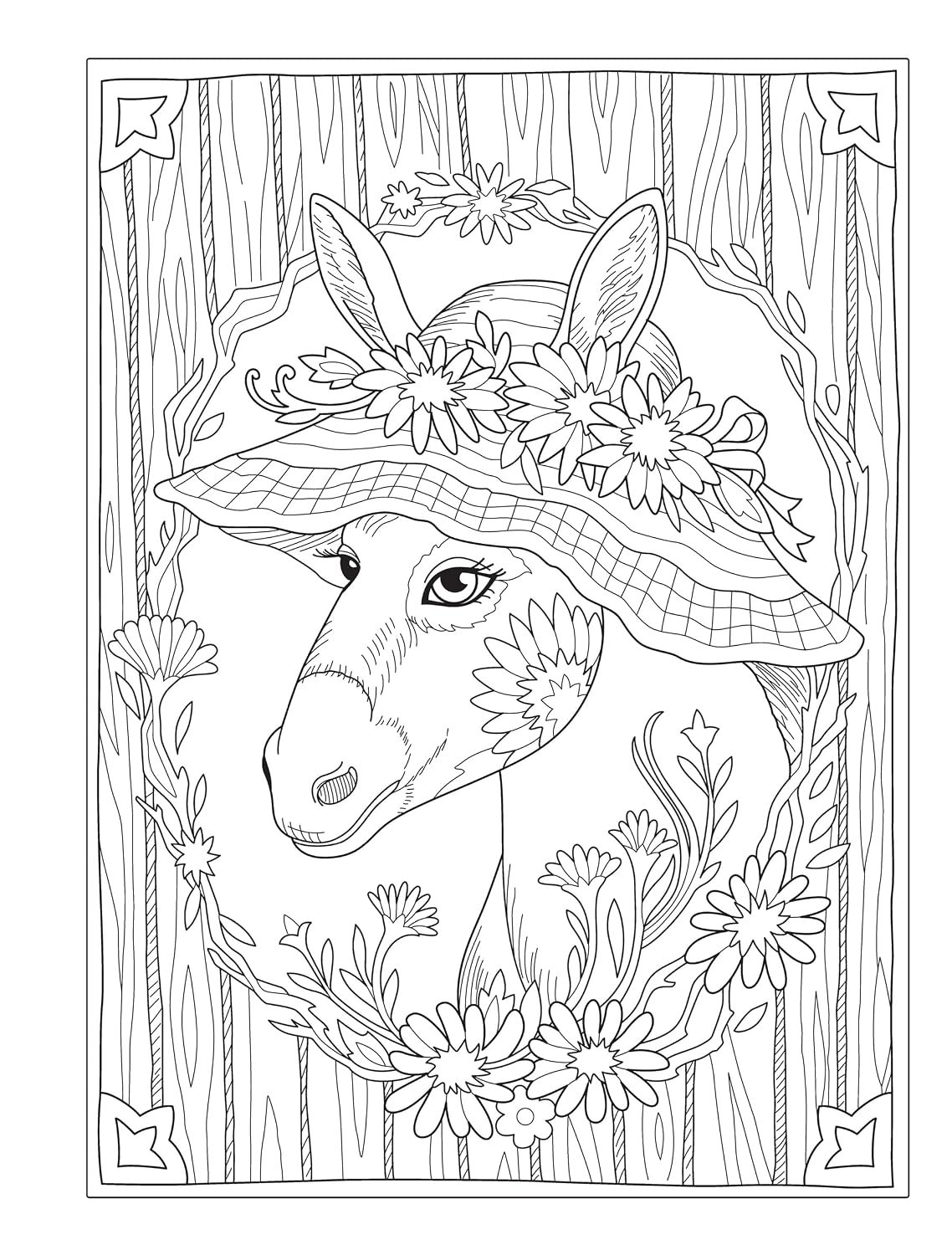 Creative Haven Farm Sweet Farm Coloring Book