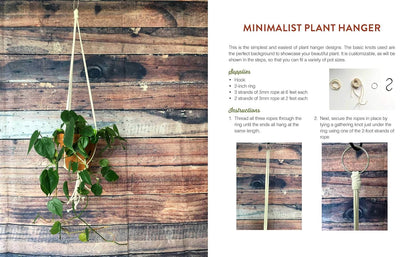 Macramé Plant Hangers: Creative Knotted Crafts for Your Stylish Home by Chrysteen Borja
