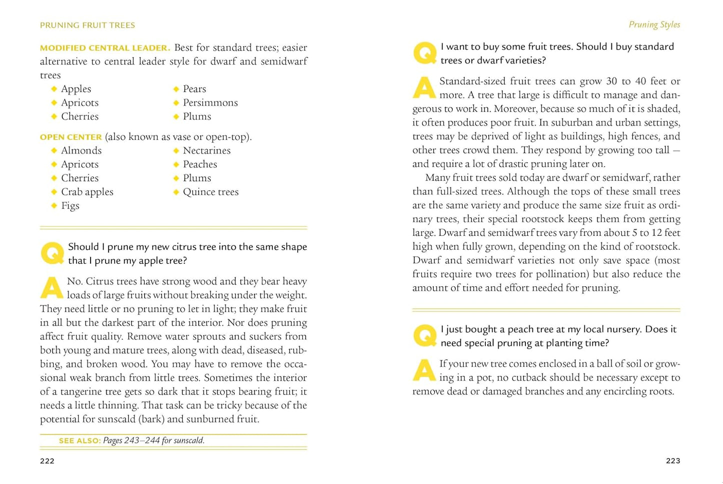 The Pruning Answer Book: Solutions to Every Problem You'll Ever Face; Answers to Every Question You'll Ever Ask