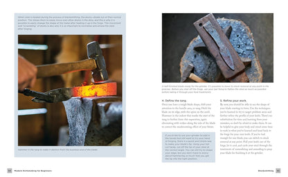 Modern Knifemaking for Beginners: Step-By-Step Instruction for Forging Your Own Knife from Expert Bladesmiths- Including Making Your Own Handle, Sheath and Sharpening by Laura Zerra