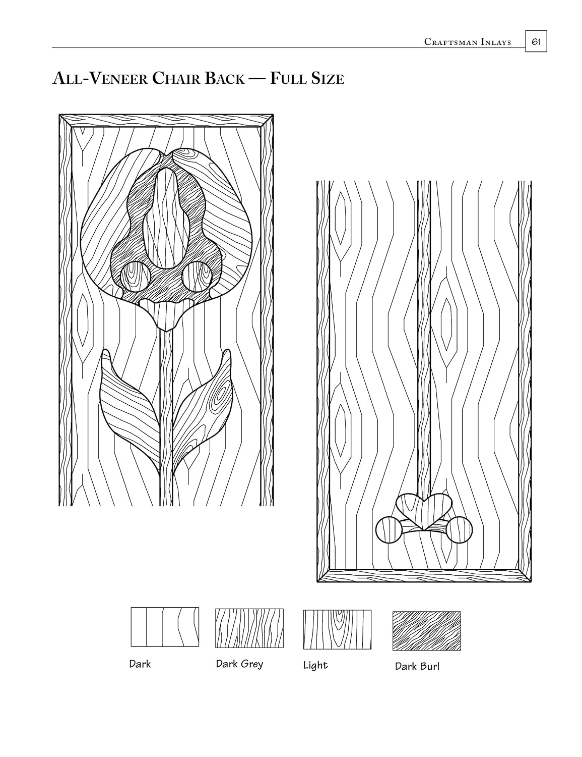 Shop Drawings for Craftsman Inlays & Hardware: Original Designs by Gustav Stickley and Harvey Ellis