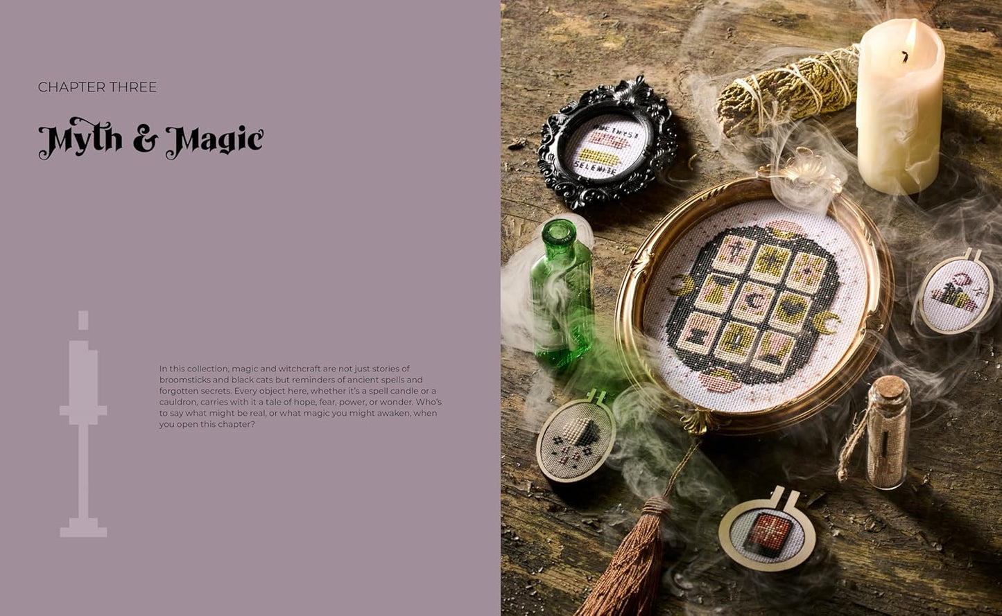 Cross Stitch Cabinet of Curiosities: 500 Magical Motifs and Peculiar Patterns
