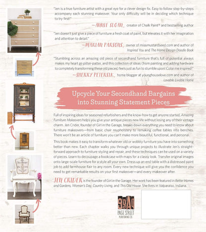 Amazing Furniture Makeovers: Easy DIY Projects to Transform Thrifted Finds Into Beautiful Custom Pieces