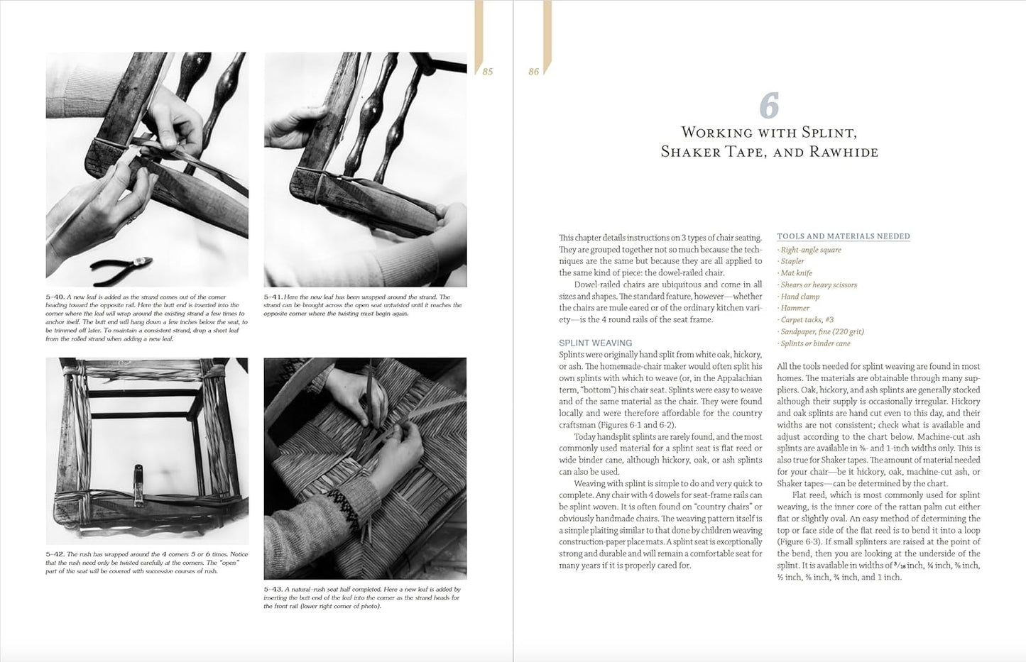 The Caner's Handbook: Restoring Cane, Rush, Splint, Danish Cord, Rawhide, and Wicker Furniture (Updated & Revised Edition) by Jim Widess & Bruce W Miller III