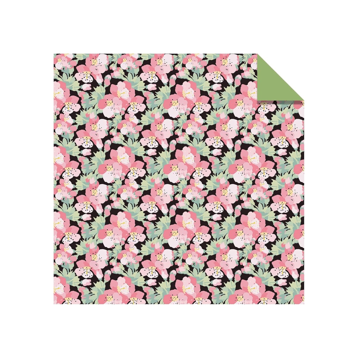 Origami Paper: Cherry Blossoms 200 Sheets, 6in (15 CM), Double Sided with 12 Different Designs by Tuttle Studio